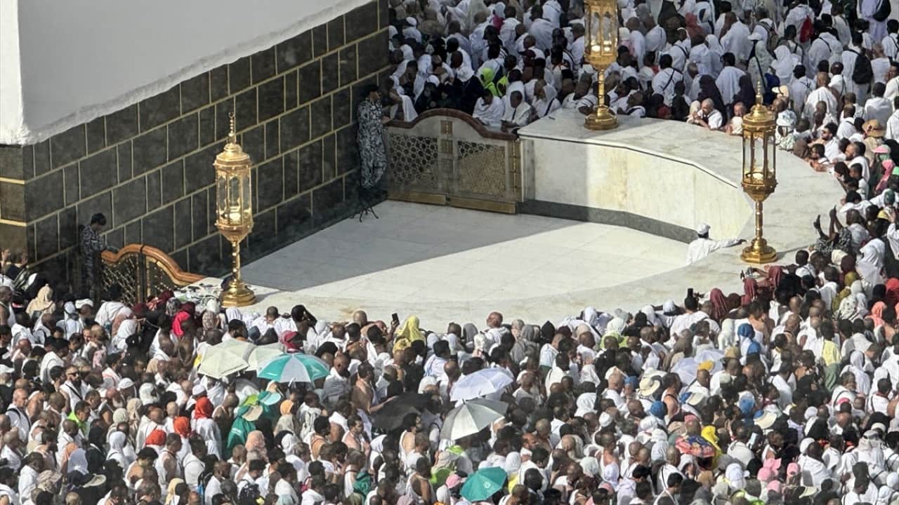 Foto - Hacı adayları Kurban Bayramı öncesi son cuma namazını Kabe'de kıldı