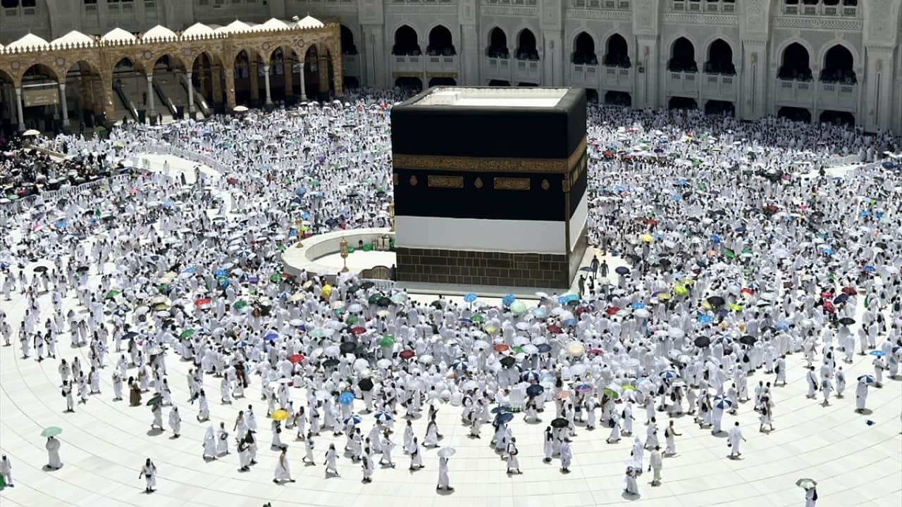 Foto - Hacı adayları Kurban Bayramı öncesi son cuma namazını Kabe'de kıldı
