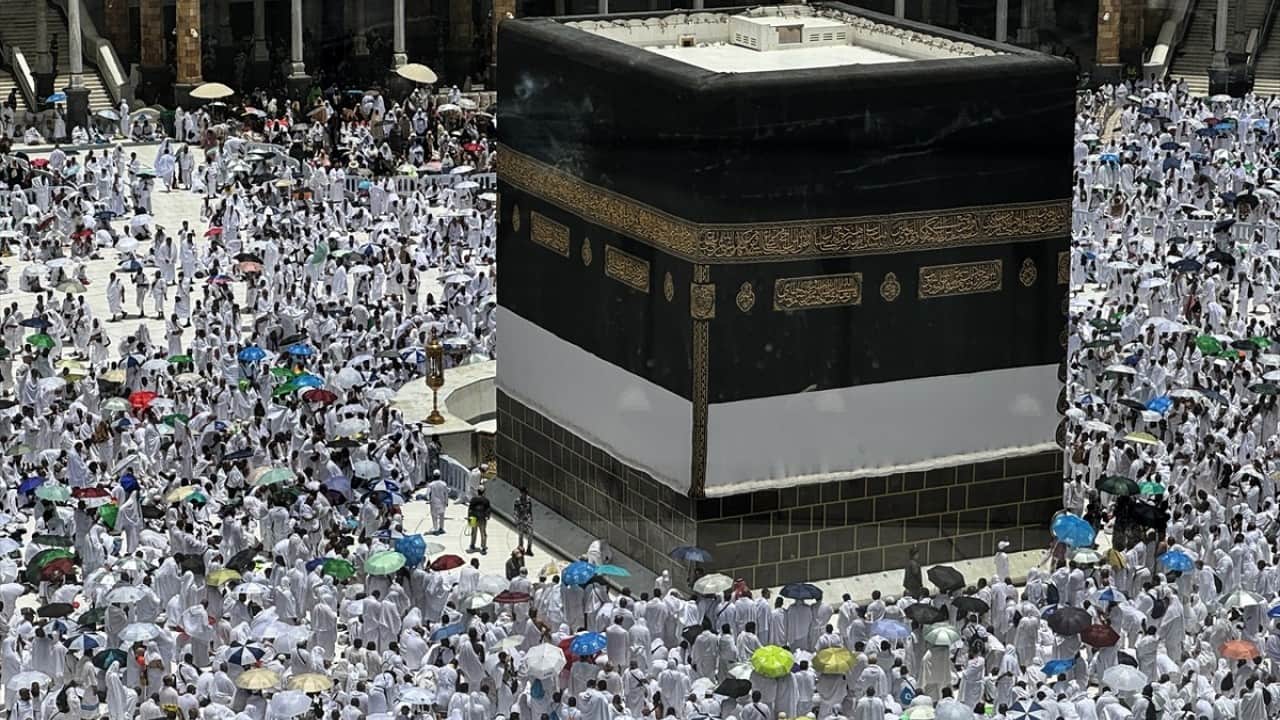 Foto - Hacı adayları Kurban Bayramı öncesi son cuma namazını Kabe'de kıldı