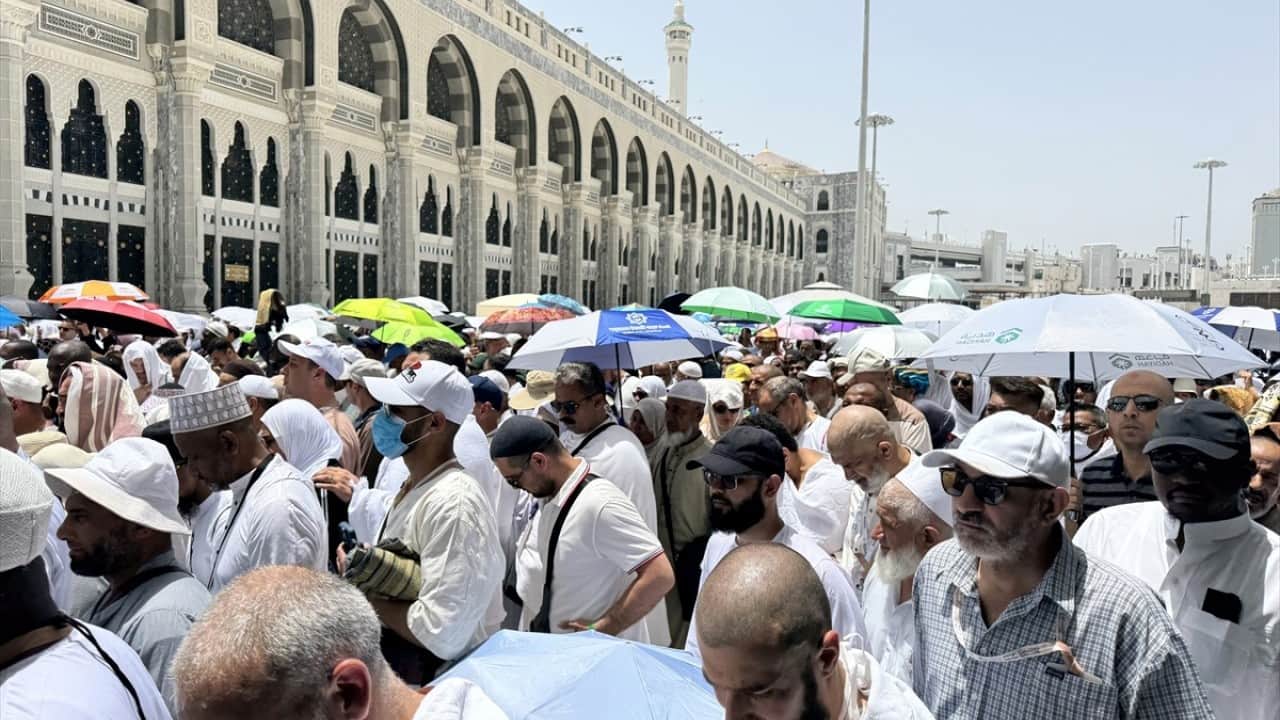 Foto - Hacı adayları Kurban Bayramı öncesi son cuma namazını Kabe'de kıldı