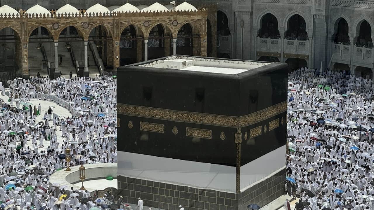 Foto - Hacı adayları Kurban Bayramı öncesi son cuma namazını Kabe'de kıldı