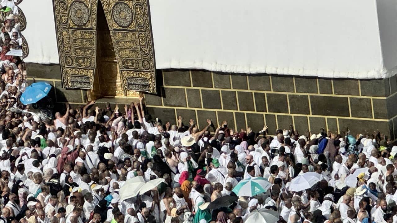 Foto - Hacı adayları Kurban Bayramı öncesi son cuma namazını Kabe'de kıldı