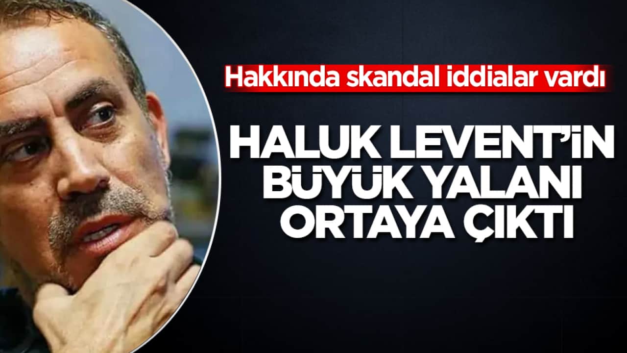 Hakkında skandal iddialar vardı! Haluk Levent’in büyük yalanı ortaya çıktı