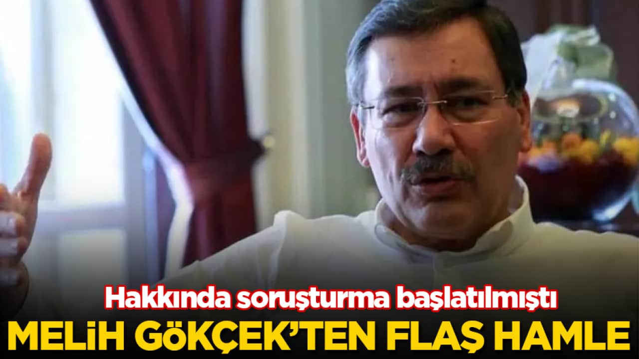 Hakkında soruşturma başlatılmıştı! Melih Gökçek’ten flaş hamle