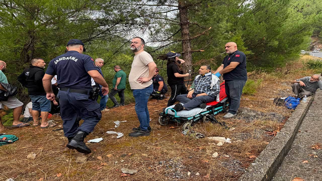 Foto - Hastaneden taburcu olup evine gidiyordu! Akseki'deki feci kazada acı son!