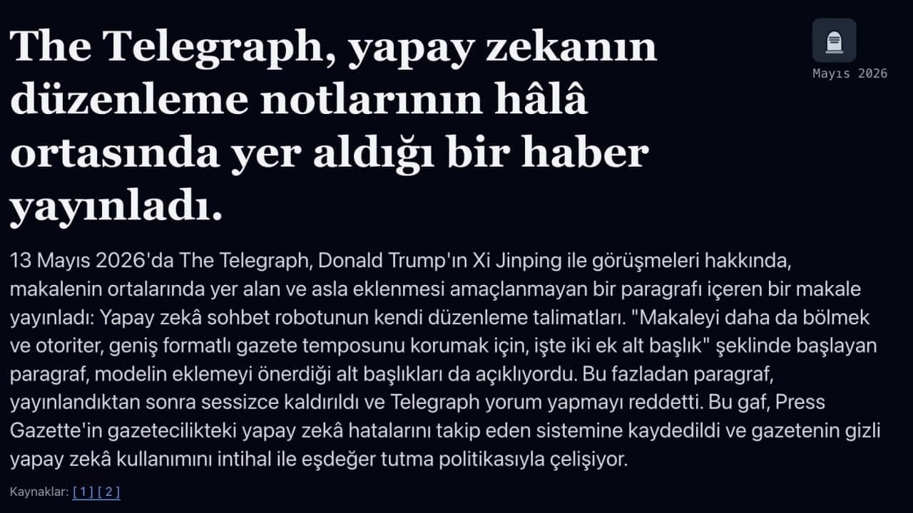 Foto - Hata örnekleri artıyor: New York Times gazetecilerin yapay zeka kullanımı iddialarını doğruladı, deprem etkisi yaptı