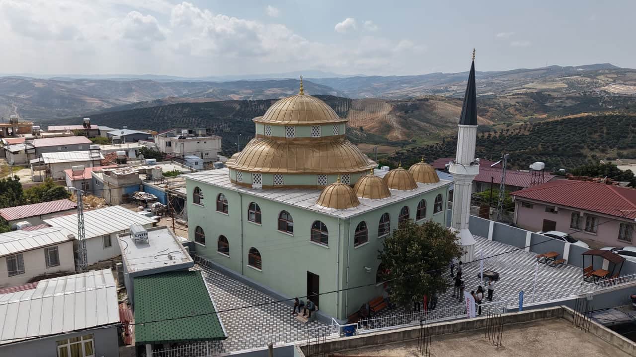 Foto - Hatay’da 135’inci cami ibadete açıldı! Deprem sonrası yeniden inşa sürüyor