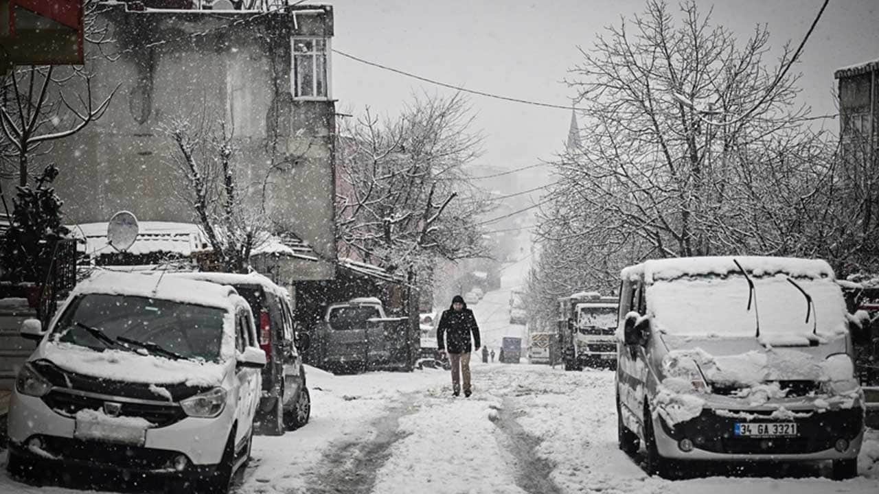 Foto - Hava bir anda değişecek! İstanbul'da kar, fırtına ve sağanak geliyor