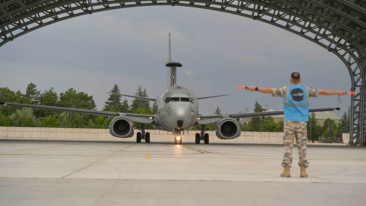 Foto - Havada kuş uçurtmadı! NATO Zirvesi'ne koruma kalkanı