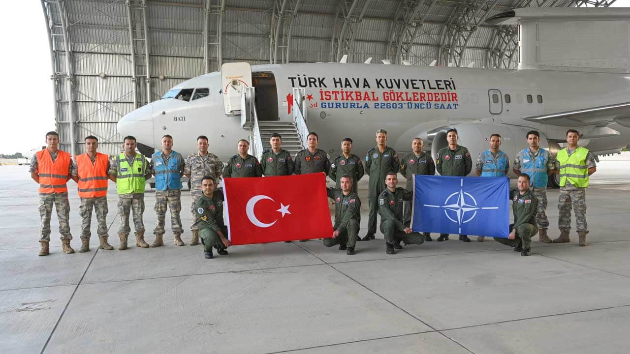 Foto - Havada kuş uçurtmadı! NATO Zirvesi'ne koruma kalkanı