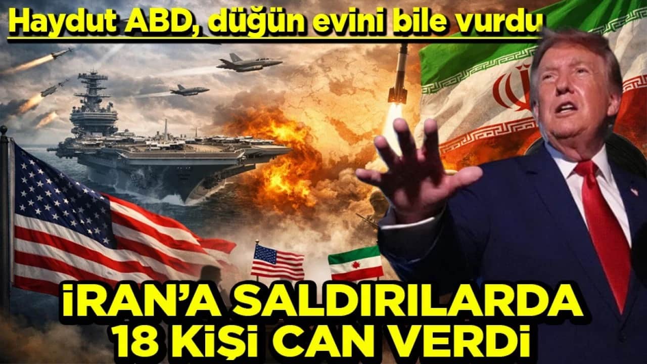 Haydut ABD, düğün evini bile vurdu İran’a saldırılarda 18 kişi can verdi
