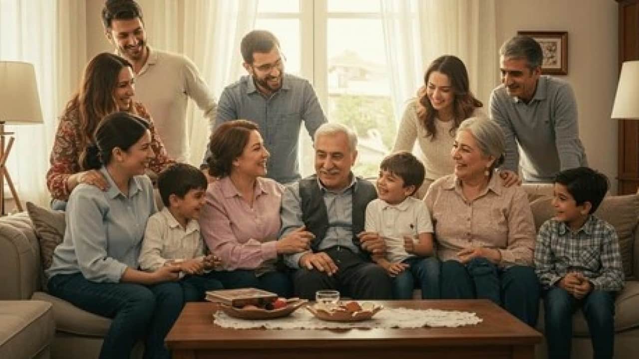 Foto - Hedef nesillerin geleceğini güvence altına almak Aile ve nüfus yapısına yakın mercek
