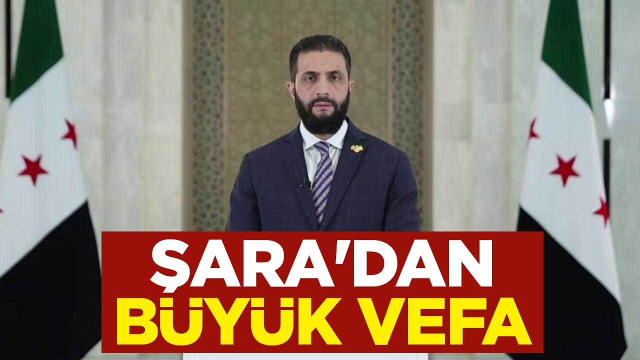 Helal olsun! Suriye Cumhurbaşkanı Şara'dan Katar'a büyük vefa 