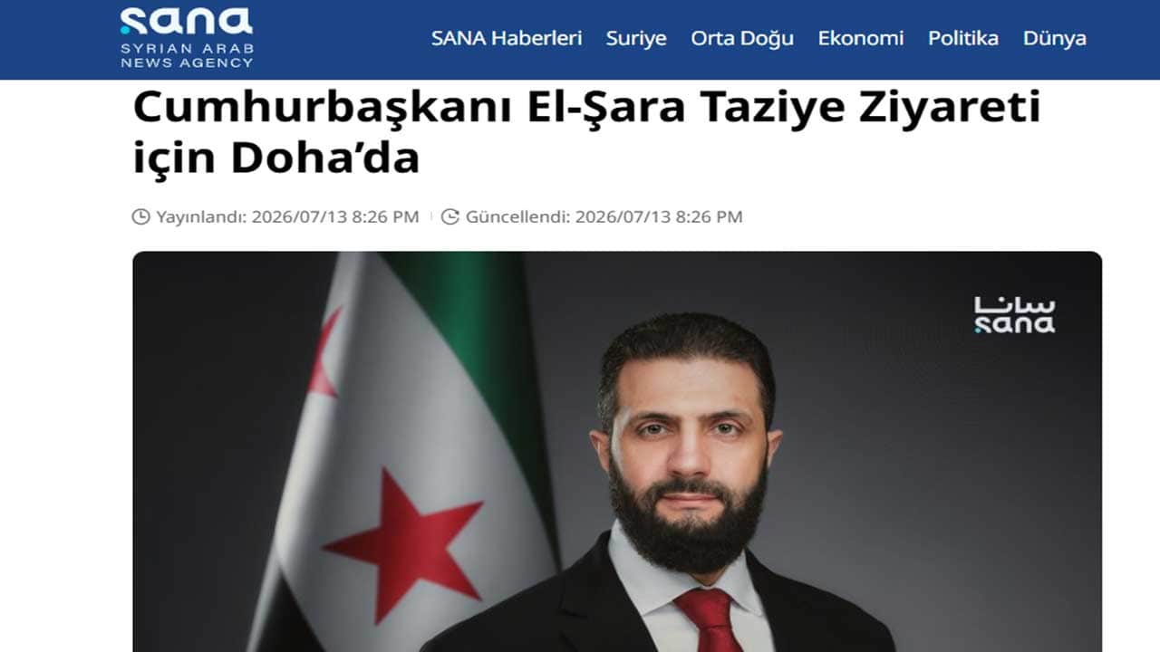 Foto - Helal olsun! Suriye Cumhurbaşkanı Şara'dan Katar'a büyük vefa 