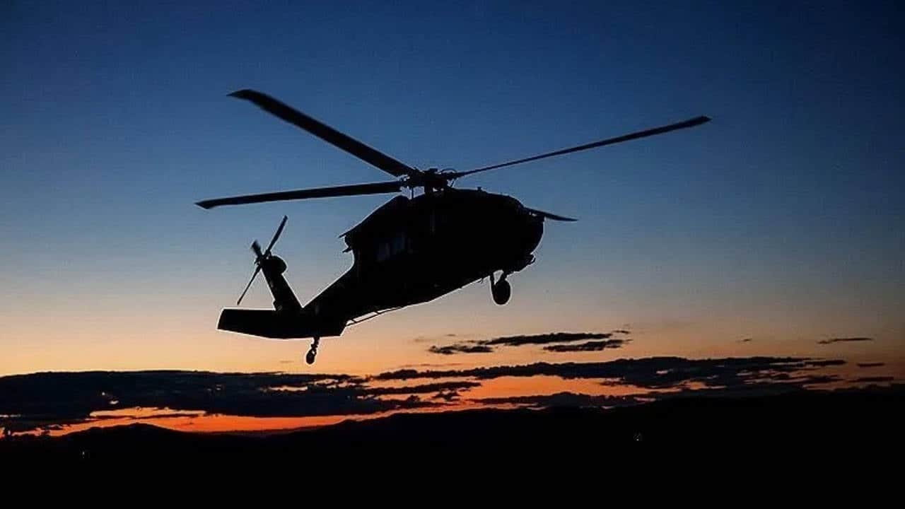 Helikopter düştü! 4 kişi hayatını kaybetti