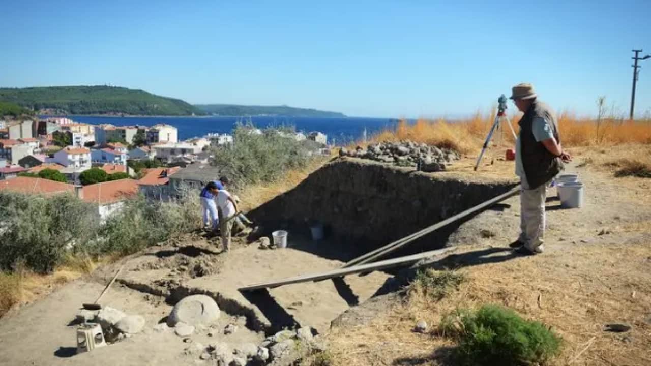 Foto - Henüz yüzde 5'e ulaştı: Çanakkale'de 4200 yıllık keşif!