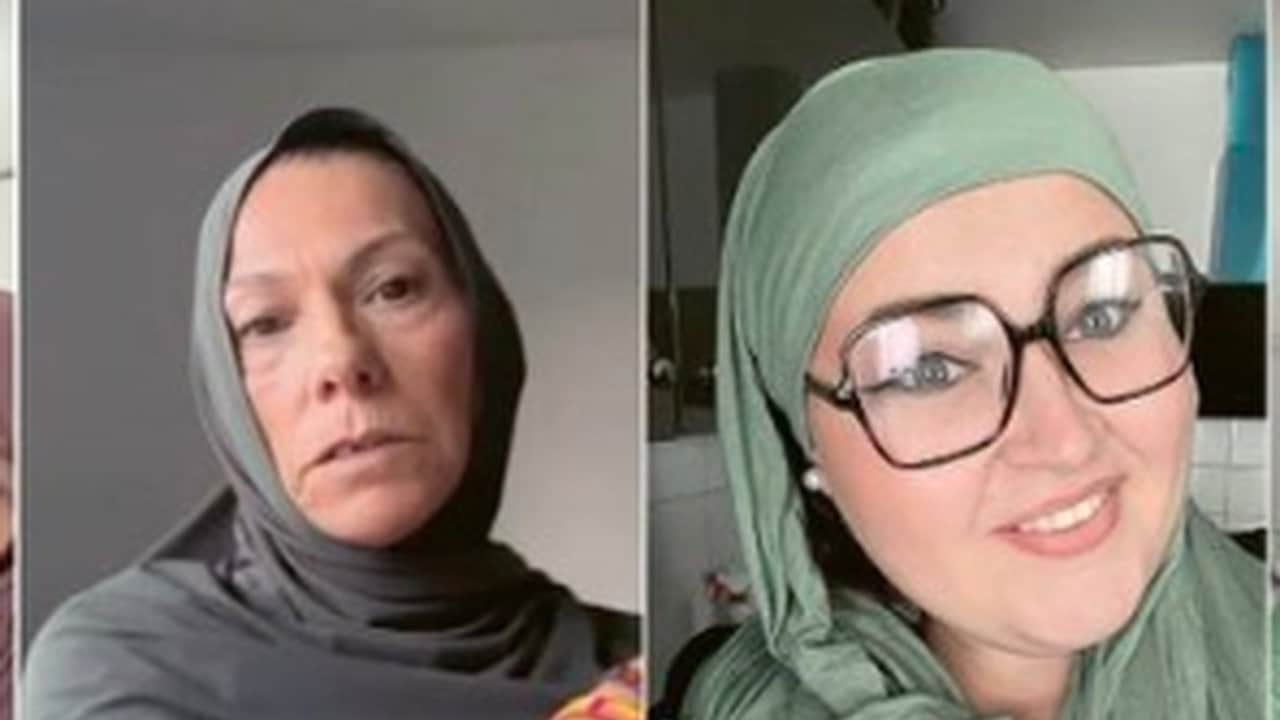 Foto - Her şey bir anda oldu! Hristiyan ülkedeki bütün kadınlar birer birer başlarını örtmeye başladı