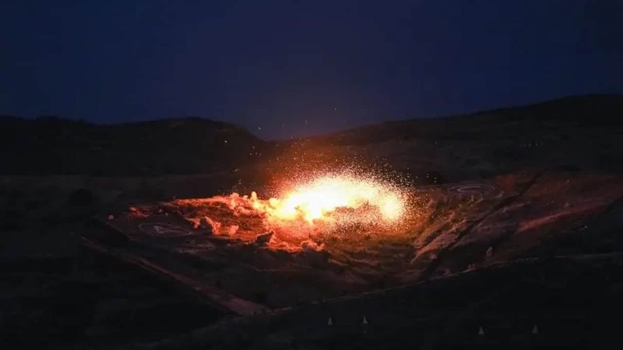 Foto - Her şey gece saatlerinde yaşandı: Türkiye Korkut hava savunma sistemini aktif etti, ortalık yangın yerine döndü