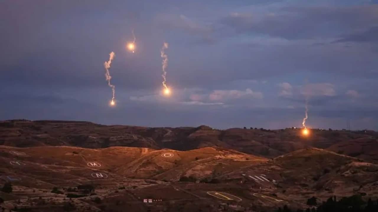 Foto - Her şey gece saatlerinde yaşandı: Türkiye Korkut hava savunma sistemini aktif etti, ortalık yangın yerine döndü