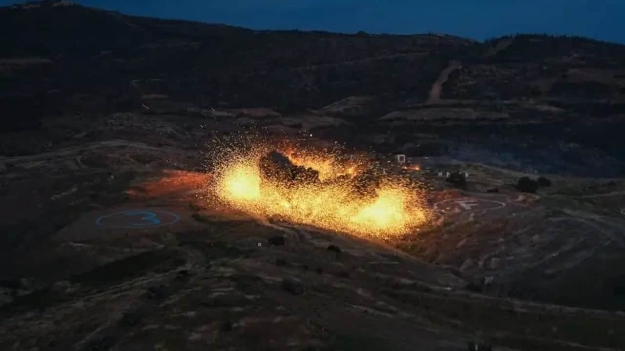 Foto - Her şey gece saatlerinde yaşandı: Türkiye Korkut hava savunma sistemini aktif etti, ortalık yangın yerine döndü