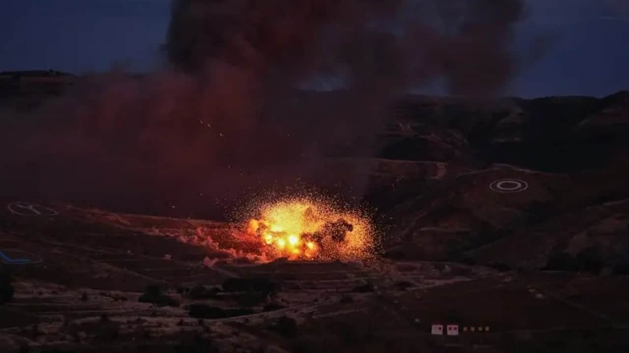 Foto - Her şey gece saatlerinde yaşandı: Türkiye Korkut hava savunma sistemini aktif etti, ortalık yangın yerine döndü