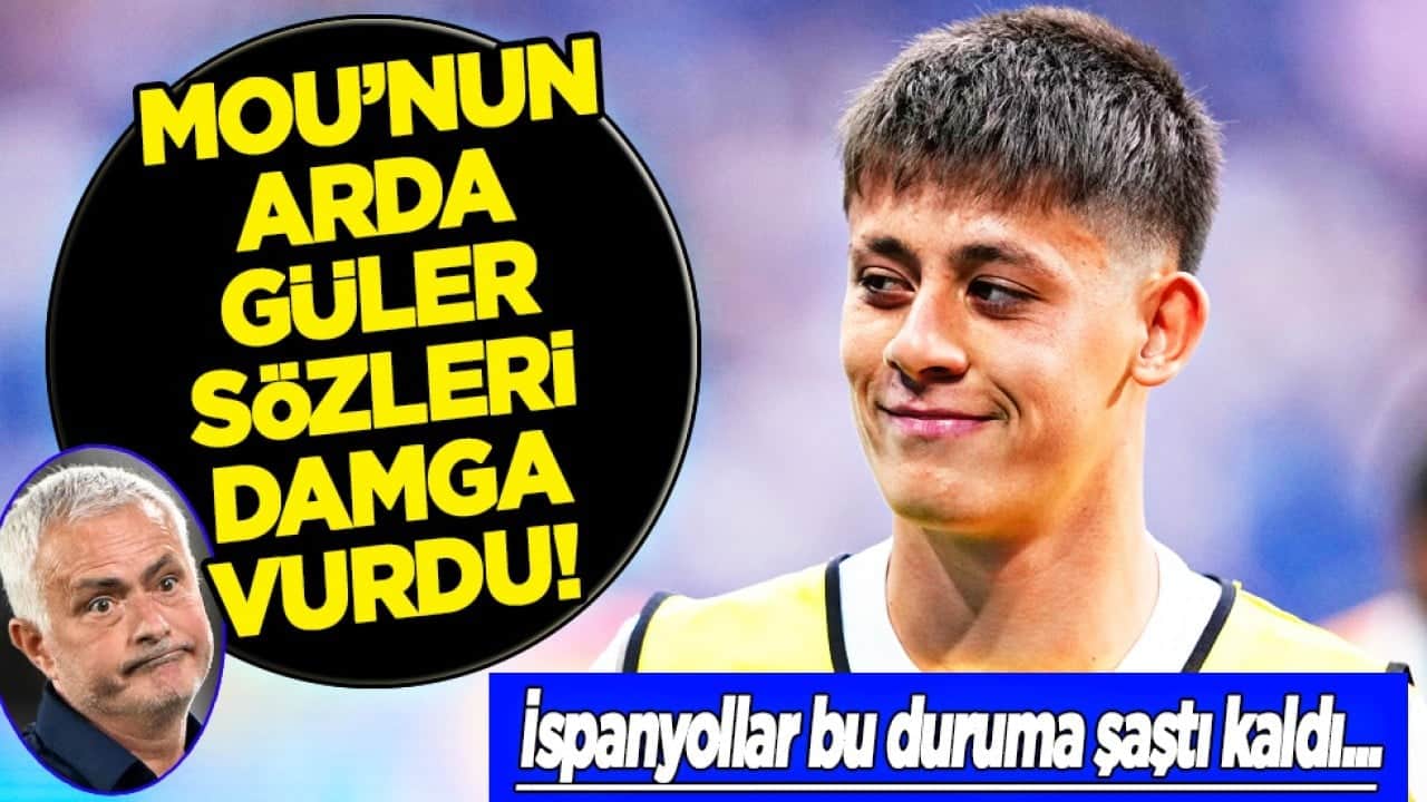 Hiç kimse bunu beklemiyordu! Mourinho'nun Arda Güler sözleri şaşkınlık oluşturdu... 