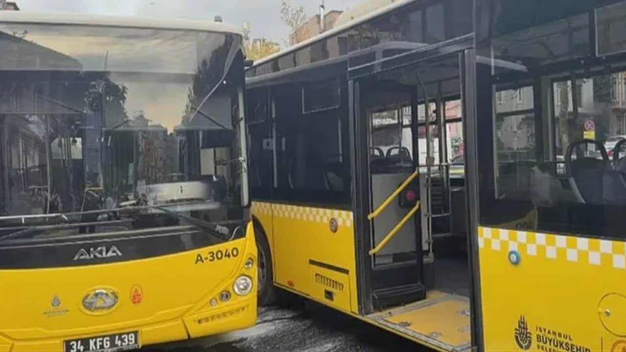 Foto - İBB otobüsleri yine çile saçtı! Beyoğlu’nda facianın eşiğinden dönüldü, yol kan gölüne dönüyordu!