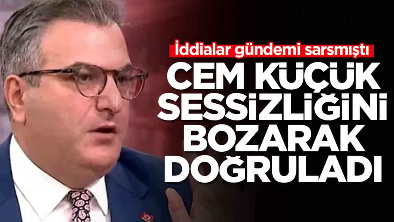 İddialar gündemi sarsmıştı: Ve Cem Küçük sessizliğini bozarak doğruladı
