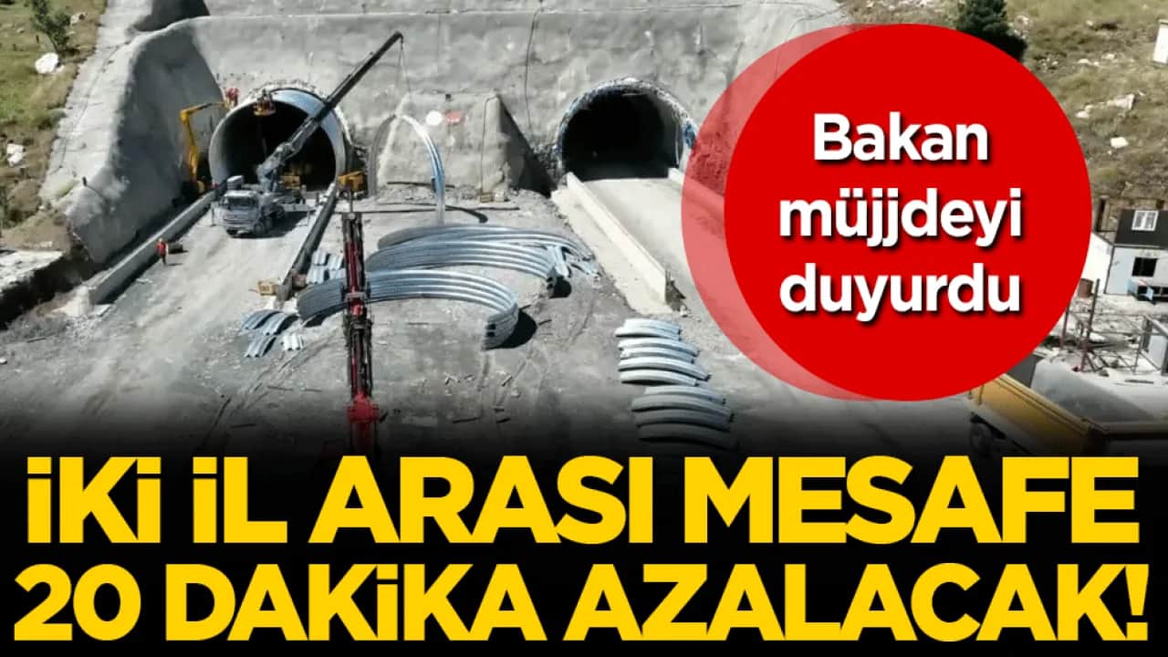 İki ili birbirine bağlayacak: Mesafe 20 dakika kısalacak!