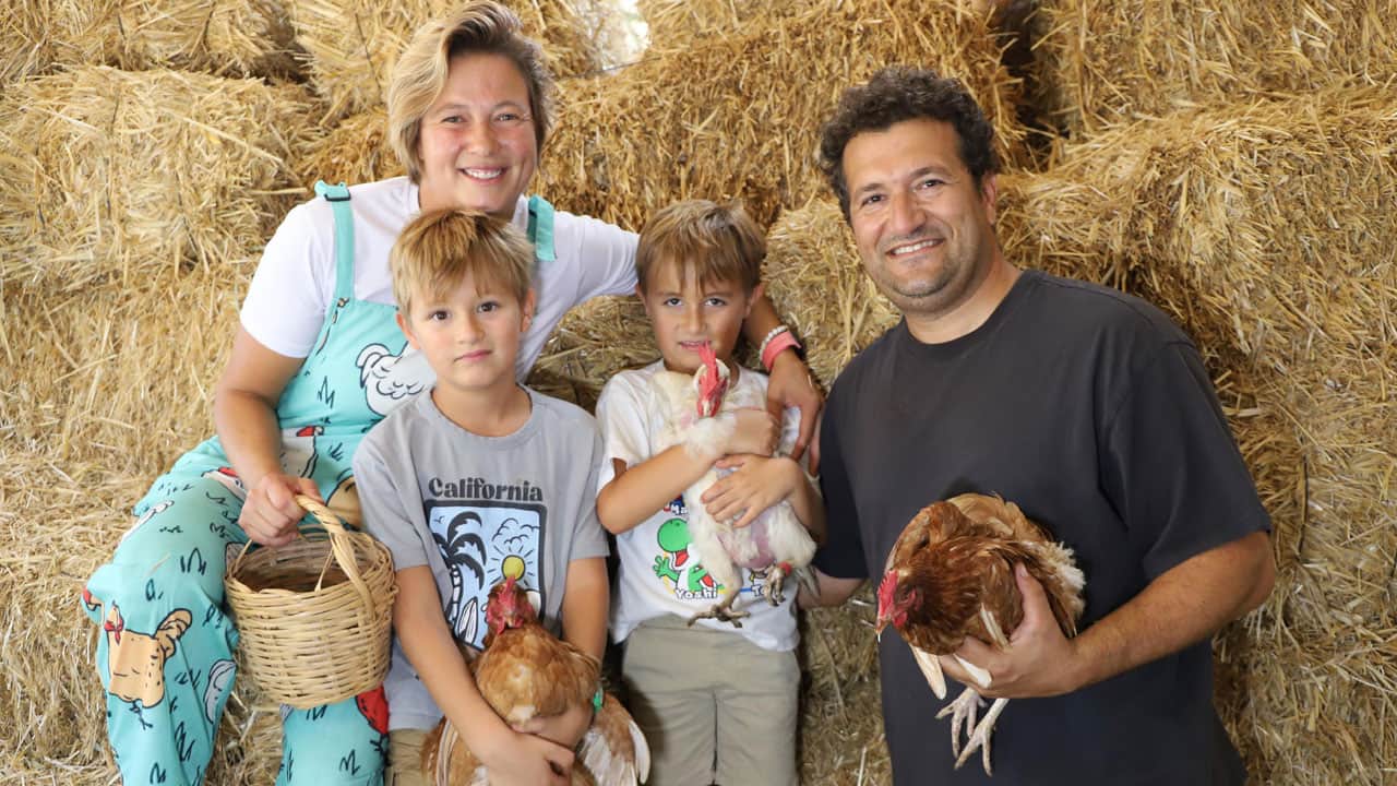 Foto - İkizleri doğunca hayatları değişti! Şehirden kaçıp çiftçi oldular
