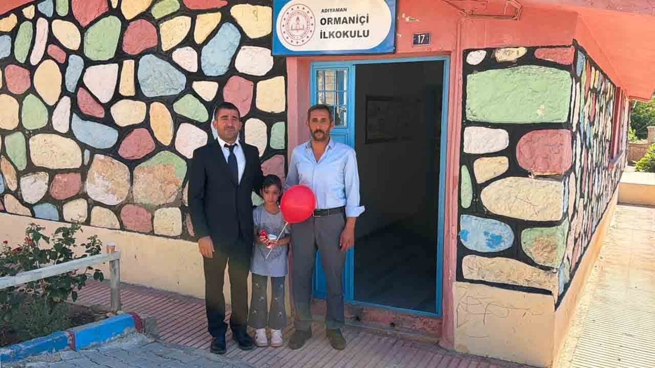 Foto - İlk ders zili Meryem için çaldı: Tek öğrencili uyum haftası