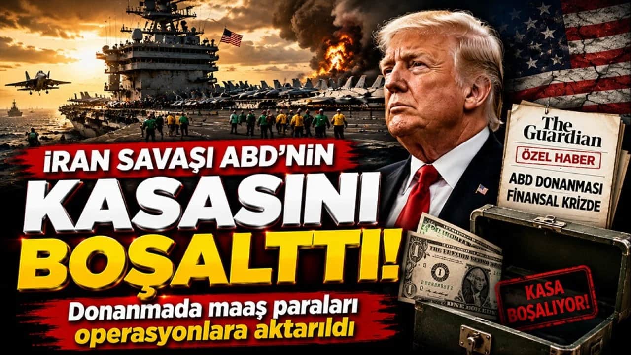 İran savaşı ABD'nin kasasını boşalttı! Donanmada maaş paraları operasyonlara aktarıldı