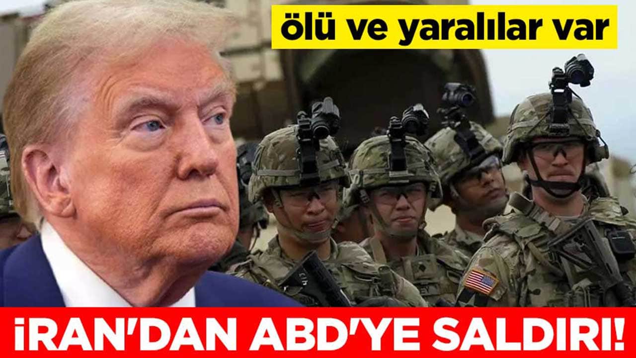 İran'dan ABD'ye saldırı! Ölü ve yaralılar var