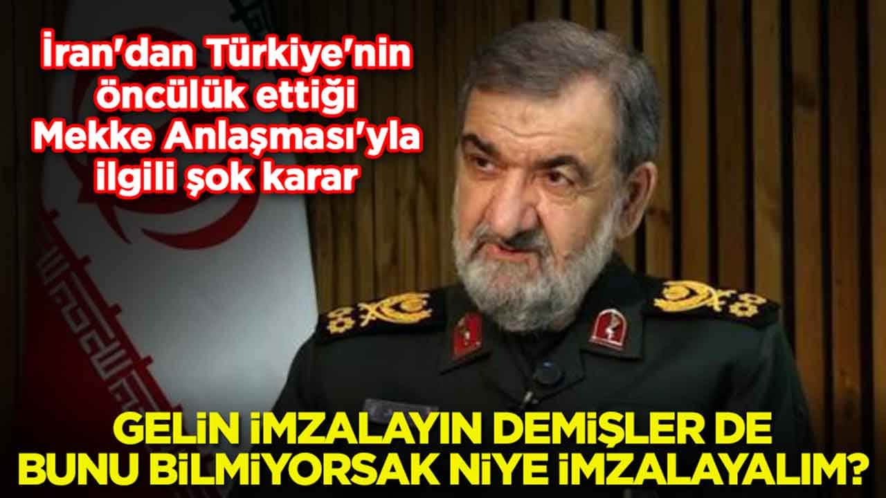İran'dan Türkiye'nin öncülük ettiği Mekke Anlaşması'yla ilgili beklenmedik karar: Neden onaylayalım