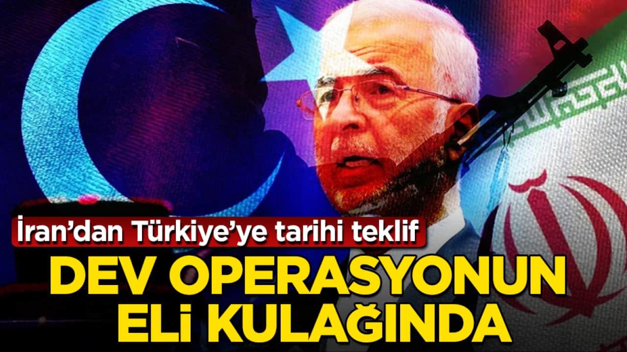 İran’dan Türkiye’ye tarihi teklif: Dev operasyonun eli kulağında