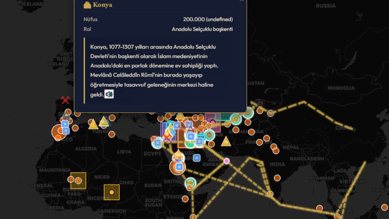 Foto - İslam medeniyetinin tüm detayları bir arada: 1300 yıllık tarih tek atlasta buluştu