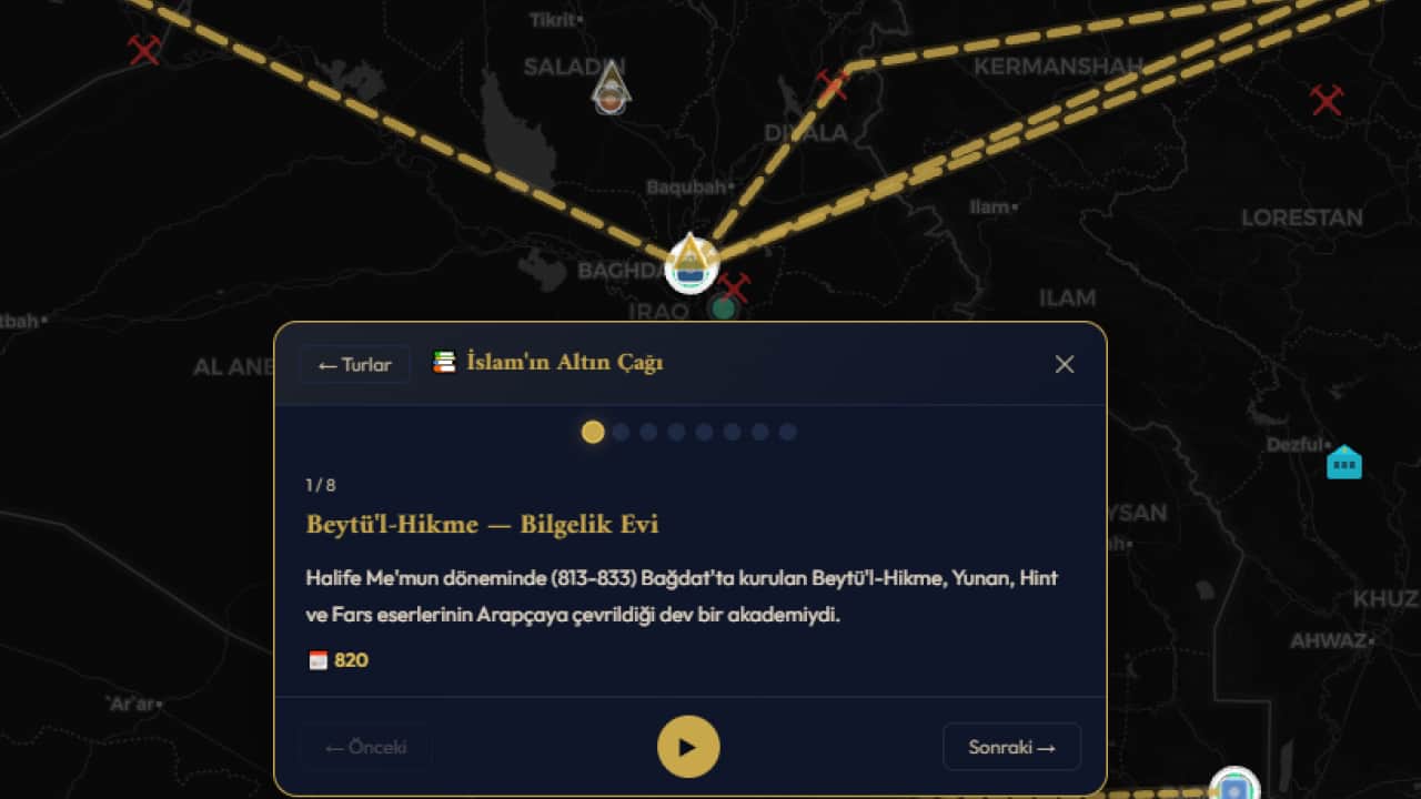 Foto - İslam medeniyetinin tüm detayları bir arada: 1300 yıllık tarih tek atlasta buluştu