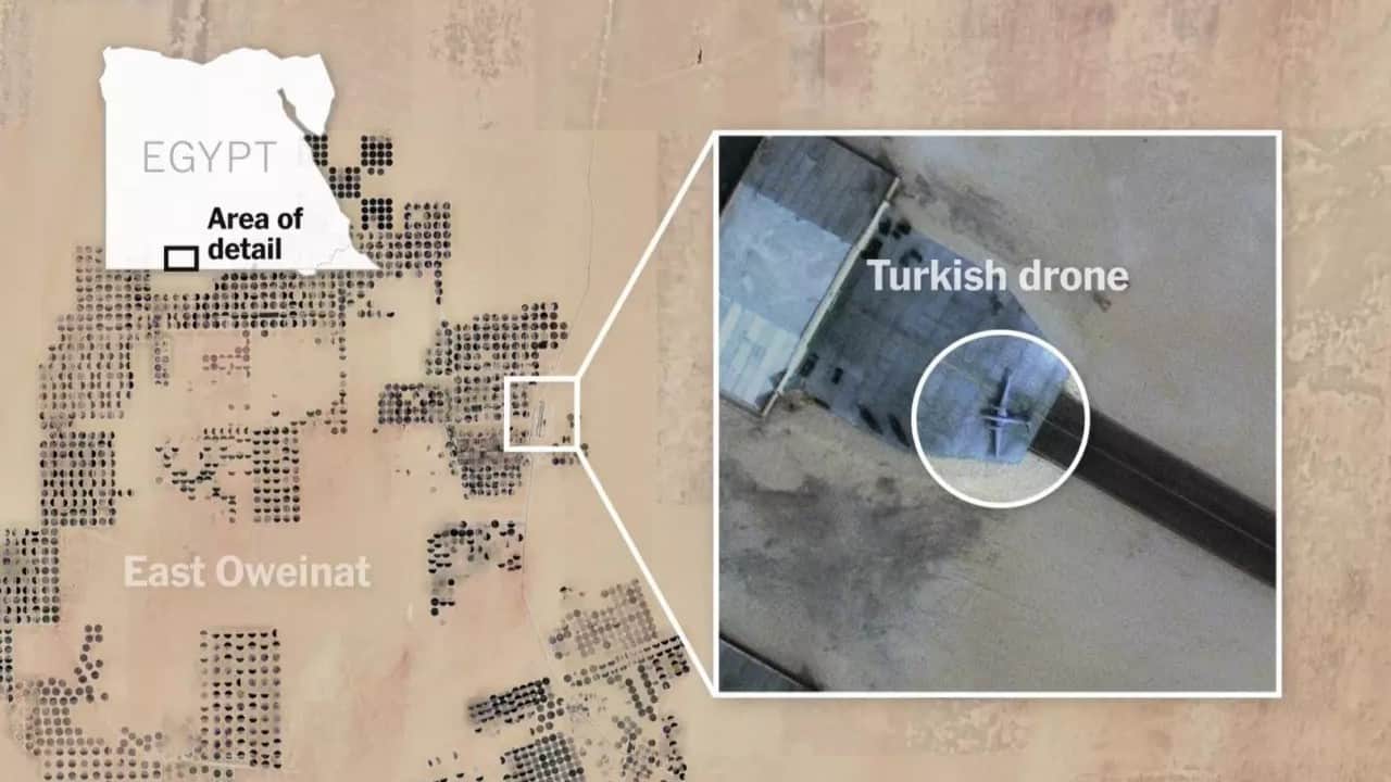 Foto - İsrail ve BAE'yi hoplatacak gelişmeyi Amerikalılar duyurdu: Türkiye İHA'ları gizli üsse konuşlandırdı