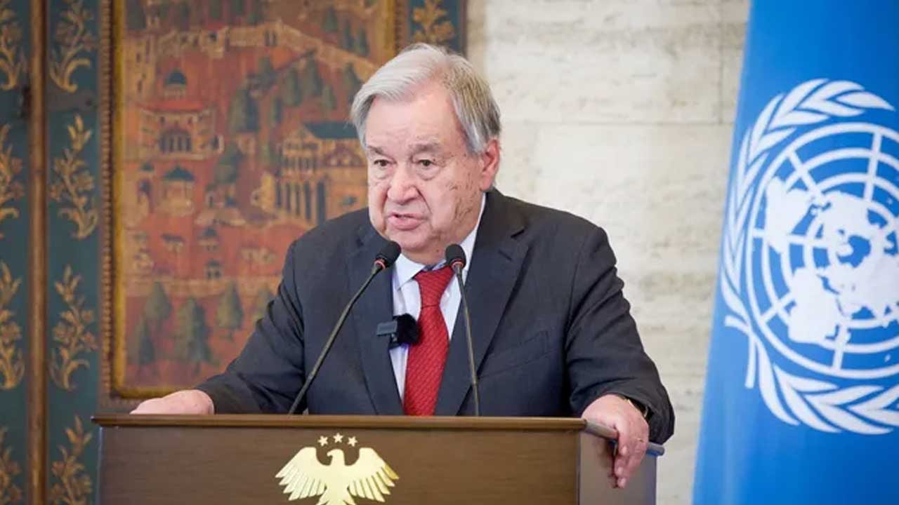 Foto - İsrail'den Suriye şerefsizliği! Guterres daha fazla dayanamadı