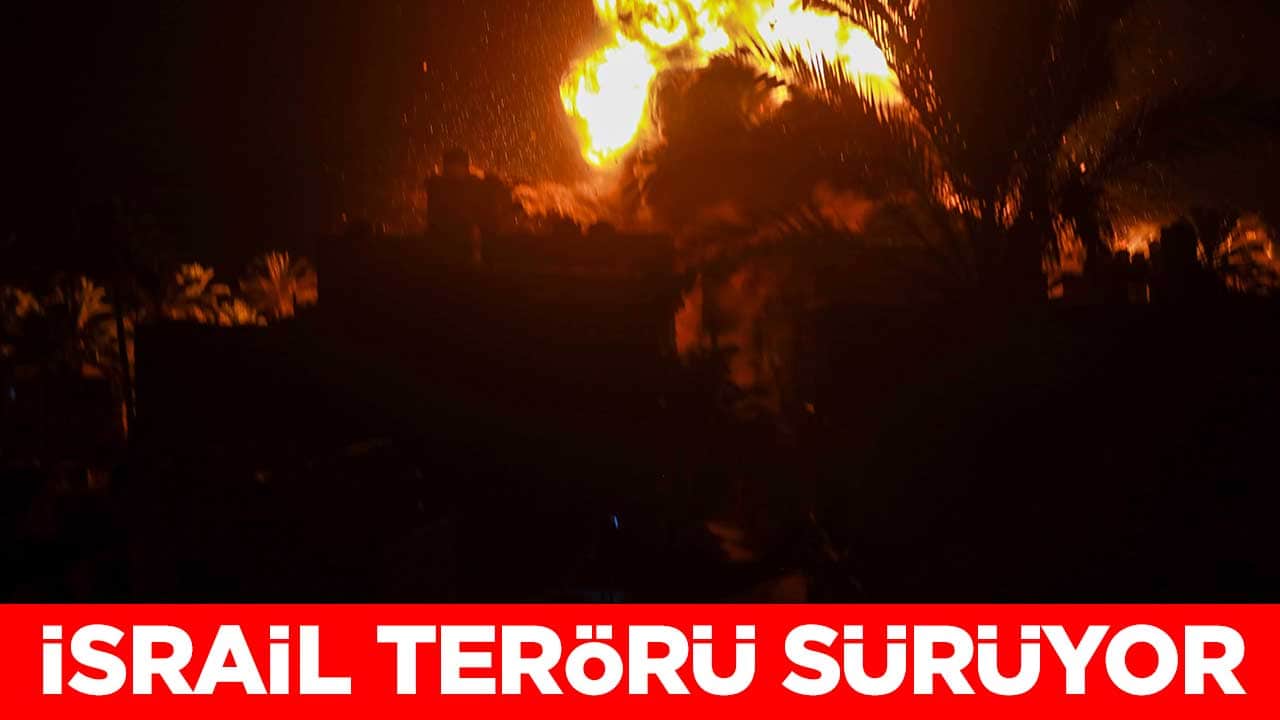 İsrail terörü sürüyor
