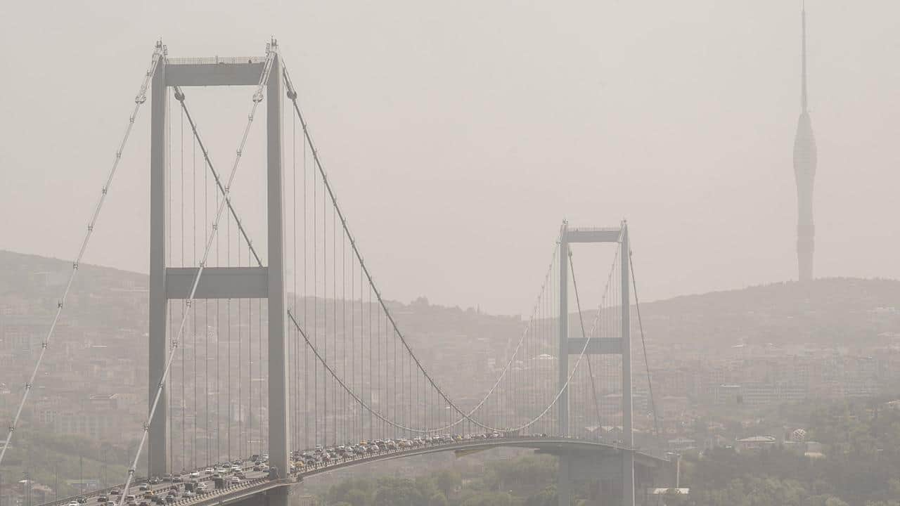 Foto - İstanbul için çöl tozu uyarısı! 3 gün boyunca etkili olacak