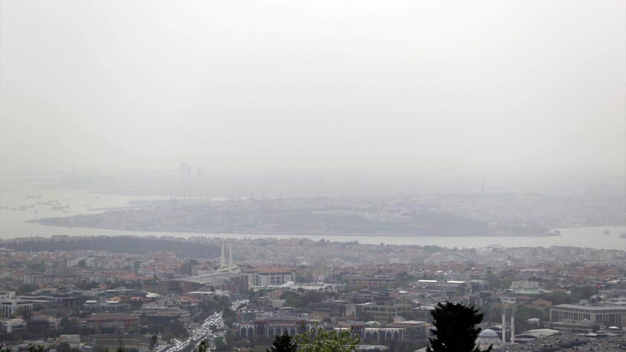 Foto - İstanbul için çöl tozu uyarısı! 3 gün boyunca etkili olacak