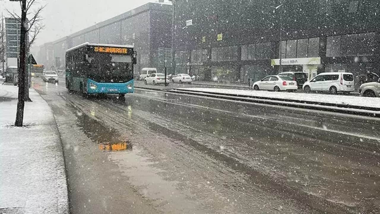 Foto - İstanbul Valiliği'nden kar yağışı uyarısı