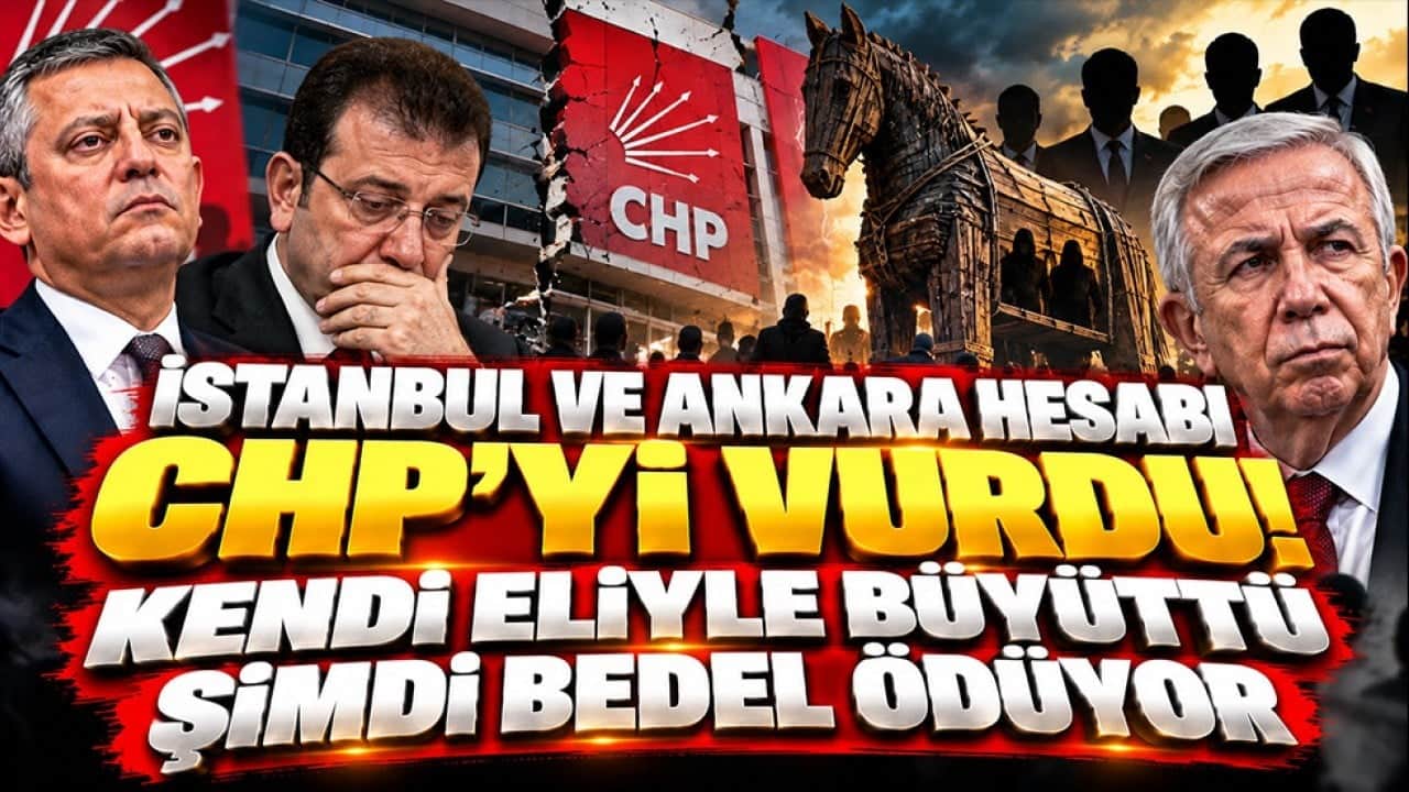 İstanbul ve Ankara hesabı CHP’yi vurdu! Kendi eliyle büyüttü şimdi bedel ödüyor 