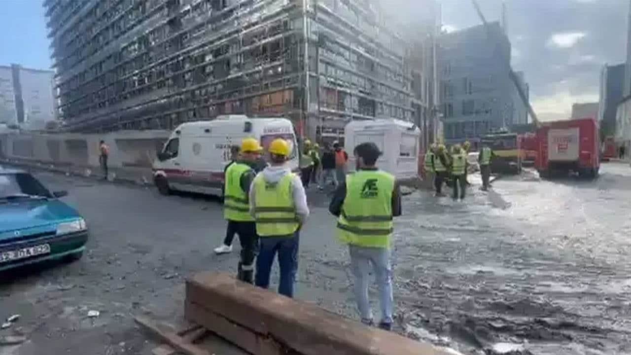 Foto - İstanbul’da facia! 4 kişinin bulunduğu yük asansörü düştü
