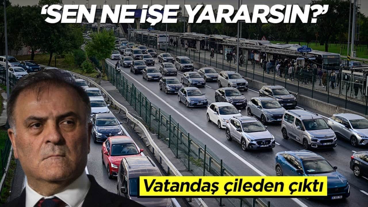 İstanbul’da trafik durma noktasına geldi! CHP'li Nuri Aslan'a tepki