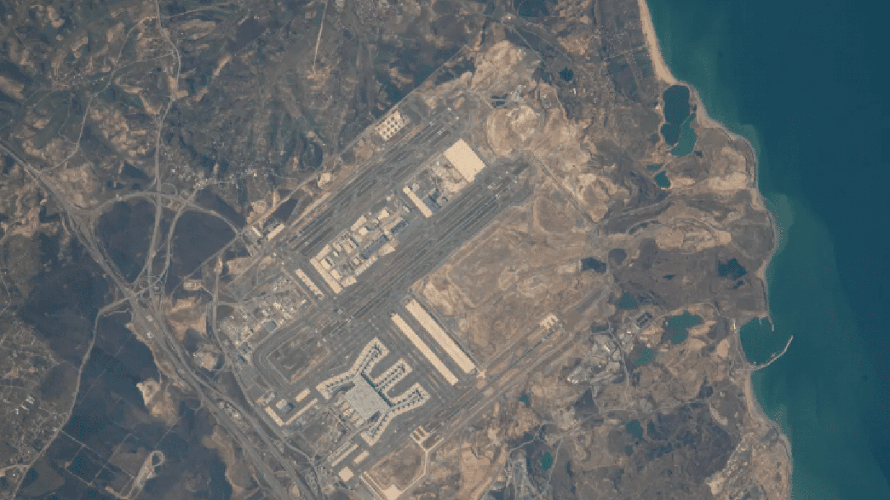 Foto - İstanbul'u bir de böyle görün! NASA fotoğrafları paylaştı!