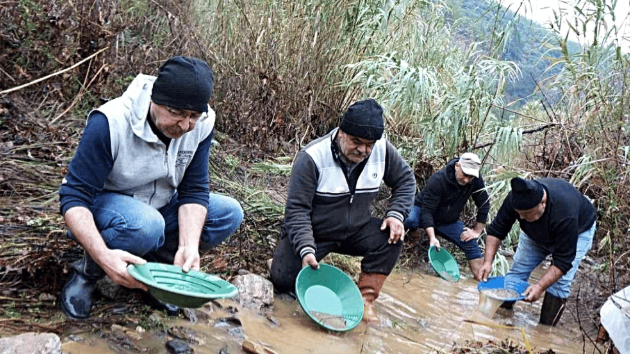 Foto - Her yerden altın fışkırıyor: İşte Türkiye'de en çok altın çıkan dereler!