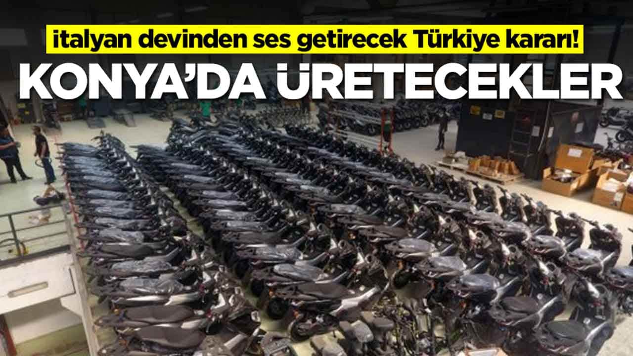 O ilimizin başına talih kuşu kondu: Kentte elektrikli motosiklet üretilecek