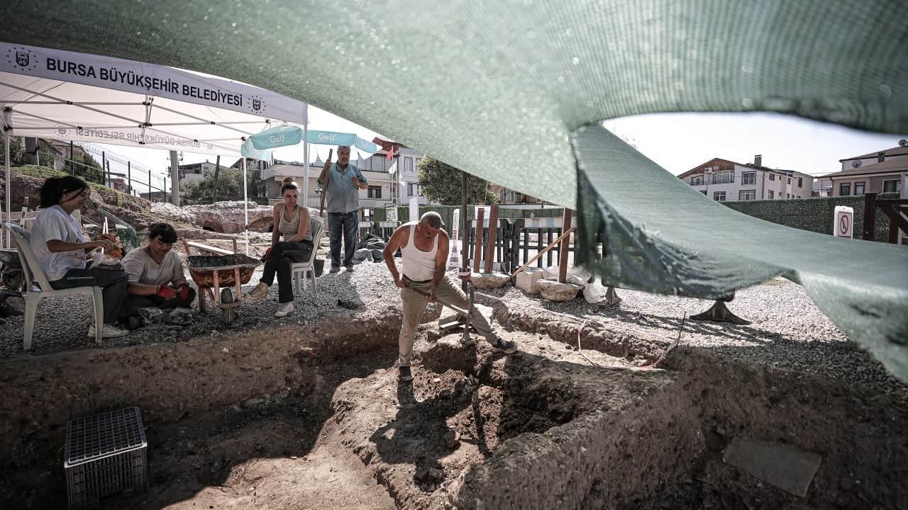 Foto - İznik'te bulunan iskeletlerde veba izi!